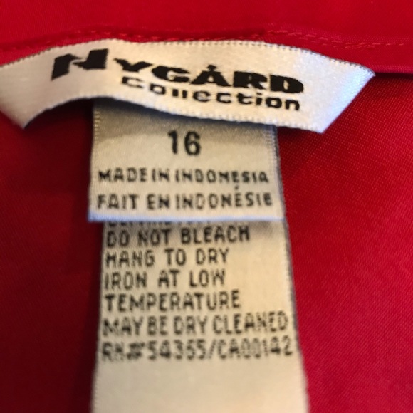 Nygard Red Pants - Picture 3 of 7